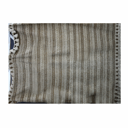 Image de TAPIS 100%COTON 160X230CM CLR MARRON 58890