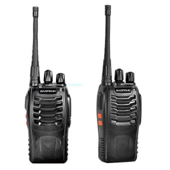 Image sur 2x Talkie walkies-UHF Baofeng BF-888S 3W 400-470 MHz - Noir
