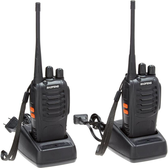 Image sur 2x Talkie walkies-UHF Baofeng BF-888S 3W 400-470 MHz - Noir - 01 mois de garantie