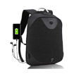 Image sur Sac à Dos Imperméable avec verrouillage -Biao Wang -USB -Noir