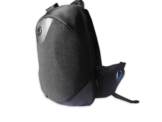 Image sur Sac à Dos Imperméable avec verrouillage -Biao Wang -USB -Noir