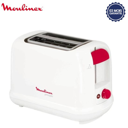 Grille-pain principio Moulinex LT160111 - 850 W - Blanc - 6 Mois Garantis Grille-pain principio Moulinex LT160111 - 850 W - Blanc - 6 Mois Garantis-iziwaycameroun