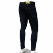 Image sur Pantalon jeans destroy - Noir