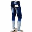 Image sur Pantalon jeans destroy bleu
