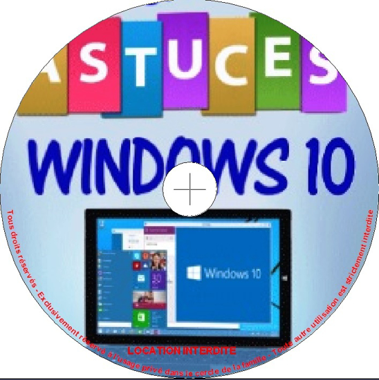 Image sur Dvd multimédia - Trucs et Astuces Windows 10 : 6h 51 min.