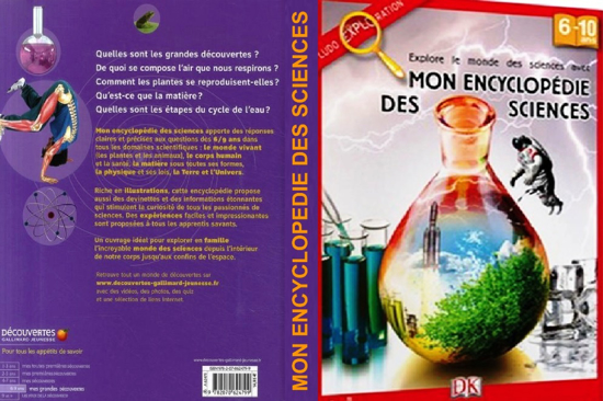 Image sur DVD Logiciel Mon encyclopédie des sciences (6-10 ans)