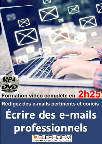 Image sur DVD VIDEO - ECRIRE DES EMAILS PROFESSIONNELS (2h 25 min.)