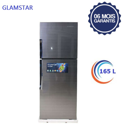 Réfrigérateur GLAMSTAR GSSFR-210DG-A - 165 litres -ST - 06 mois garantis Réfrigérateur GLAMSTAR GSSFR-210DG-A - 165 litres -ST - 06 mois garantis chez iziway Cameroun