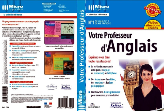 Image sur DVD INTERACTIF VOTRE PROFESSEUR D'ANGLAIS (Micro Application)