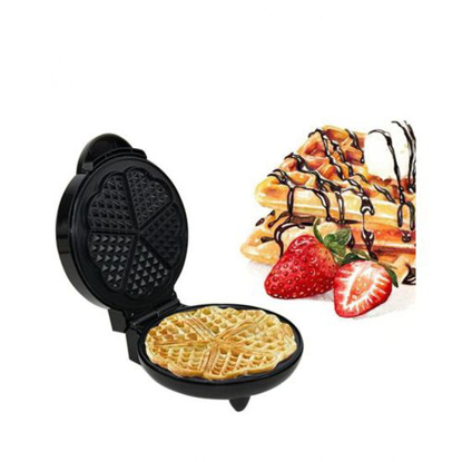 Image de Machine à gaufre - En Forme De Cœur - 1200W - Noir