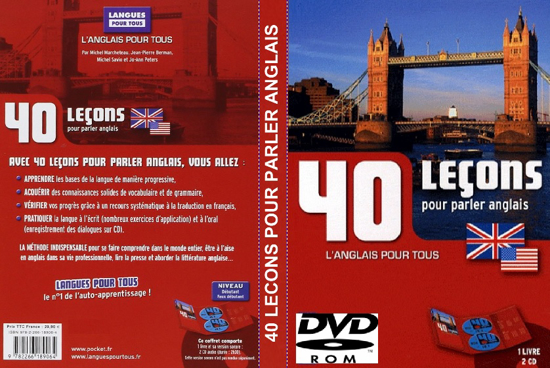 Image sur DVD audio mp3 40 Leçons Pour Parler Anglais (02 H 29 Min)