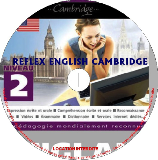 Image sur DVD Logiciel Reflex’ English - Cambridge - Niveau 2