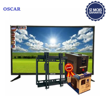 Agrandir l'image de TV LED Oscar LED32M31 - 32" -USB 2.0, Hdmi, Av video in/out- 12 mois garantis Image de TV LED Oscar LED32M31 - 32" -USB 2.0, Hdmi, Av video in/out- 12 mois garantis
