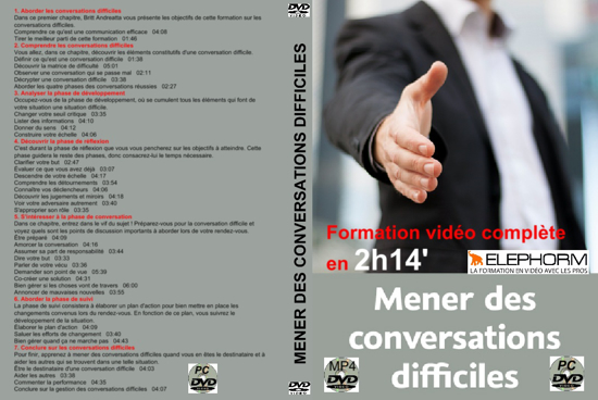 Image sur DVD COACHING - MENER DES CONVERSATIONS DIFFICILES (2h 14 min)