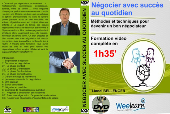 Image sur DVD COACHING - NEGOCIER AVEC SUCCES AU QUOTIDIEN (1h 36 min.)