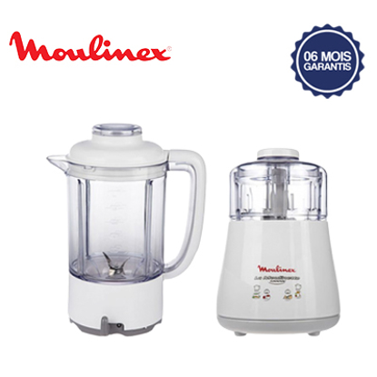 Mini Hachoir Moulinex DPA241 - 1000W - 6 mois garantis-iziwayCameroun
