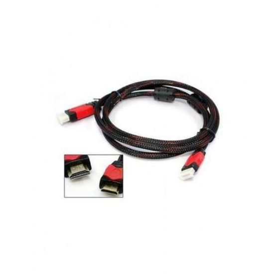 Image sur Cable HDMI Vers HDMI - 1,5 m - Noir Et Rouge