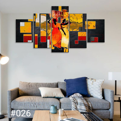 Image de Tableau décoratif d'intérieur - Mama Africa - 5 en 1