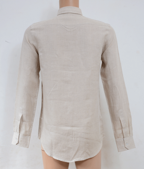Image sur Chemise B.Jones - 100% Lin - Authentique - Longue Manche - Multicolore