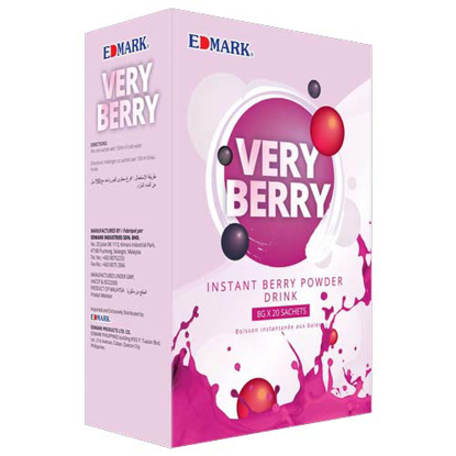 Agrandir l'image de Complément Alimentaire Edmark Very Berry 500g Image de Complément Alimentaire Edmark Very Berry 500g