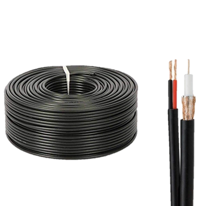 Image de CABLE RG59 + 2 POWER CABLE