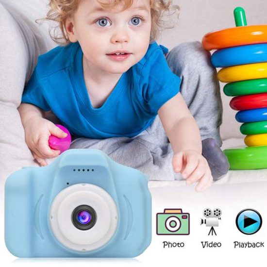 Image sur Mini Appareil Photo Numérique HD 1080P Pour Enfants 2.0 Pouces  Cadeau D'anniversaire  Enregistreur Vidéo Caméscope