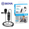 Image sur Microcravate Boya Microphone Avec Fil Pour Camera Et Smartphone BOYA BY-M1-6m - Noir