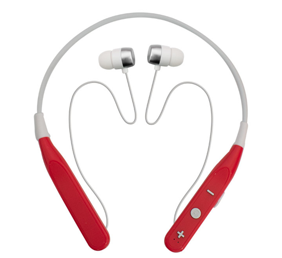 Image sur Écouteurs Bluetooth sans fil avec aimant et design sport