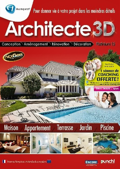 Image sur DVD Logiciel - Architecte 3D Ultimate Plus 2017 (V.19)
