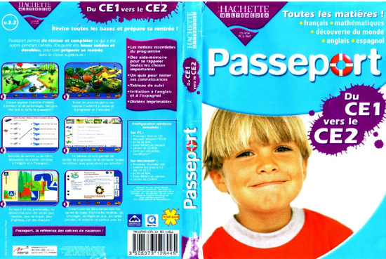 Image sur DVD Ludo éducatif interactif - Passeport du C.E.1. vers C.E.2 (7-8 ans) - PC - Tablette - Smartphone