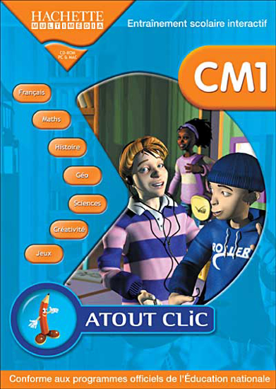 Image sur DVD Ludo éducatif interactif - Atout Clic C.M.1 (Version PC)
