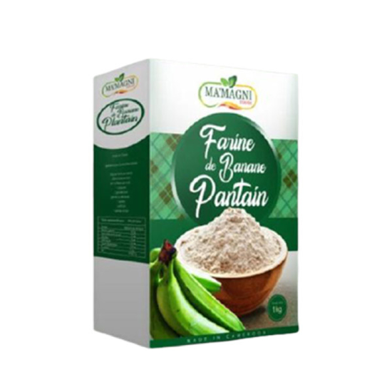 Image sur Carton de Farine de banane plantain - Ma'a Magni - 1kg 