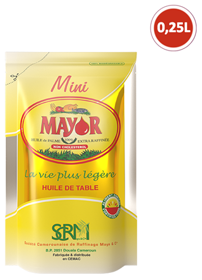 Image sur Carton de Huile mayor Mini sachet 1/4 