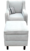 Image sur Canapé + Sofa Luxueux en velour - Blanc