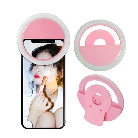 Image sur Mini Selfie Ring Light pour Telephone