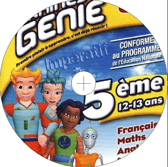 Image sur DVD Ludo éducatif interactif - Graine de génie 5ème (Version PC)