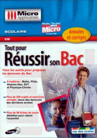 Image sur DVD Ludo éducatif interactif - Tout pour réussir son Bacc. (Version PC)