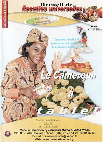Image sur Dvd Vidéo - Le Cameroun  Table : Volume 1 (2h 45 minutes)