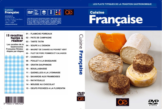 Image sur DVD Vidéo - La Cuisine Française :60 Min