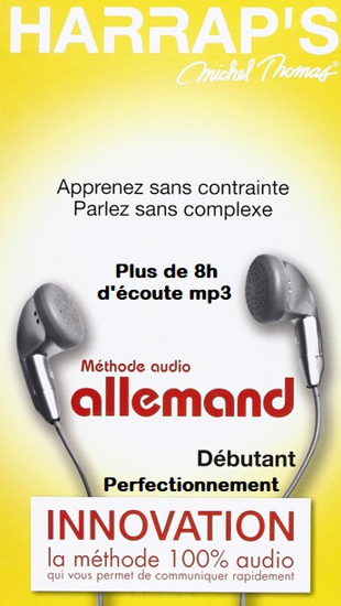 Image sur DVD audio mp3 - Harrap’s Michel Thomas Allemand (Débutant, Perfectionnement) 10h 14 min