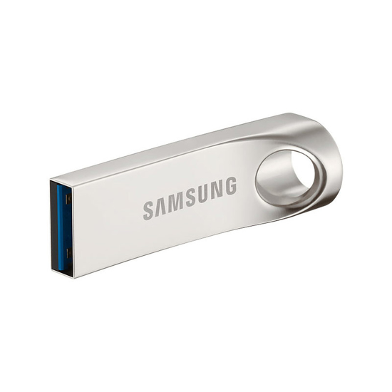 Image sur Clé USB Samsung - 128Go - Gris - 12Mois + Corde et OTG offerts.