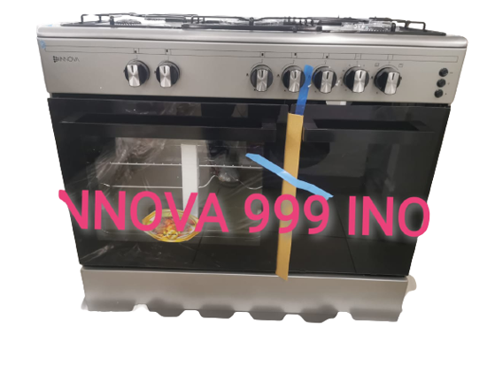 Image sur Cuisinière à gaz Innova IN-999 - 60*90 - Automatique et porte gaz - Gris - 06 Mois Garantis