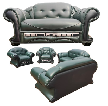 Agrandir l'image de Salon moderne luxueux Perry en cuir - 06 Places Image de Salon moderne luxueux Perry en cuir - 06 Places