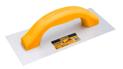 Agrandir l'image de Truelle de platrage 230x100mm - INGCO - HPT23108 Image de Truelle de platrage 230x100mm - INGCO - HPT23108
