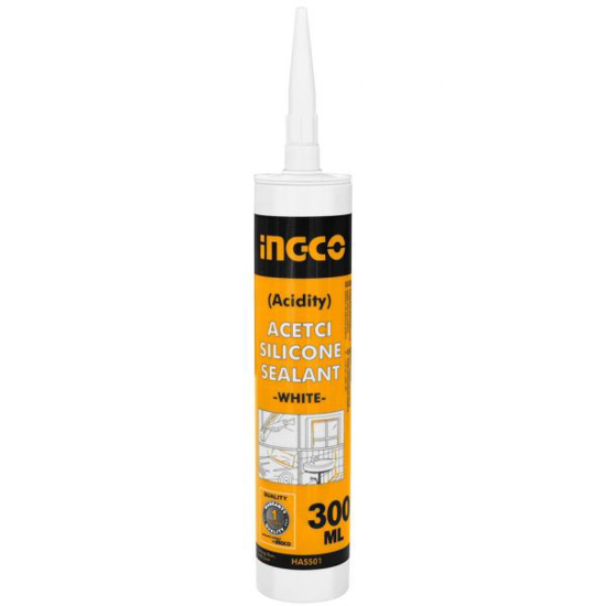 Image sur Mastic a silicone acetique 300ml - INGCO - HASS01