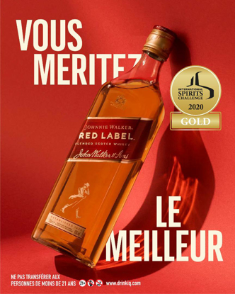 Agrandir l'image de Johnnie Walker Red Label blended scotch whisky 75 cl Image de Johnnie Walker Red Label blended scotch whisky 75 cl