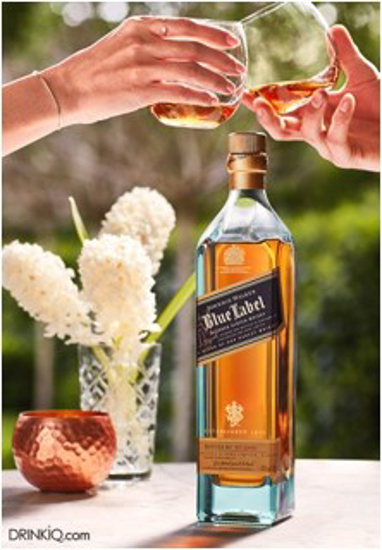 Image sur Johnnie Walker blue Label blended scotch whisky 75 cl avec coffret cadeau