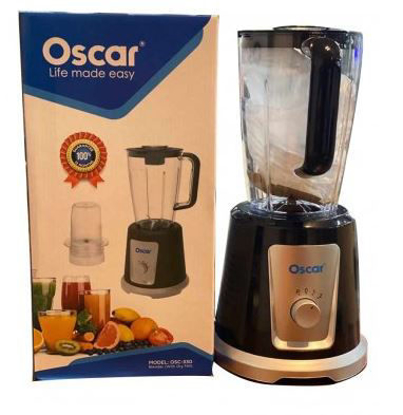 Mixeur Oscar OSC-330 - 1.5l - 300W - noir et gris - 06 mois garantis Mixeur Oscar OSC-330 - 1.5l - 300W - noir et gris - 06 mois garantis-iziway Cameroun