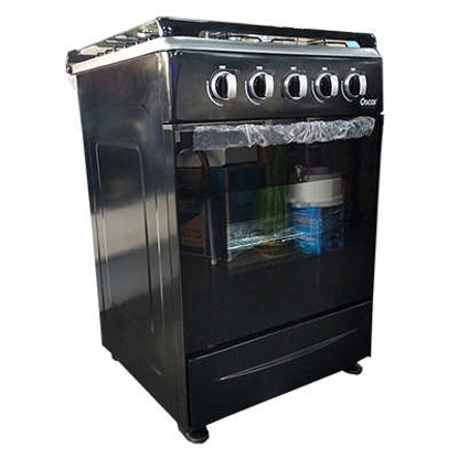 Agrandir l'image de Cuisinière à Gaz Oscar - 60x60 - 4foyers Manuel - Noir/Blanc - 06 mois de garantie Image de Cuisinière à Gaz Oscar - 60x60 - 4foyers Manuel - Noir/Blanc - 06 mois de garantie
