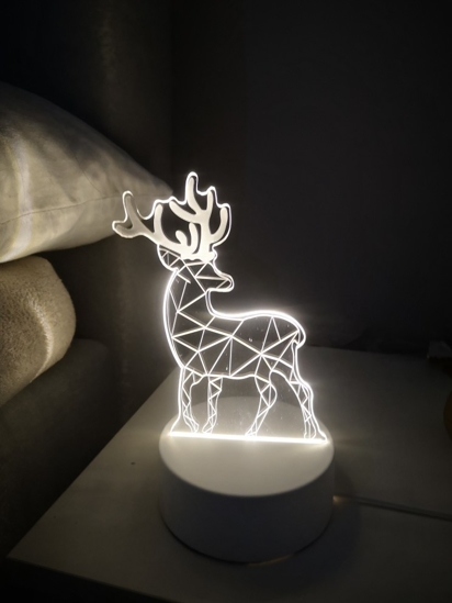 Image sur Veilleuse Lampe 3D - Lumière LED - Animal